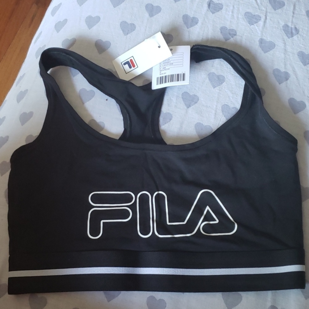BUNDLE🔥New+tags FILA sport bra AND panties size S